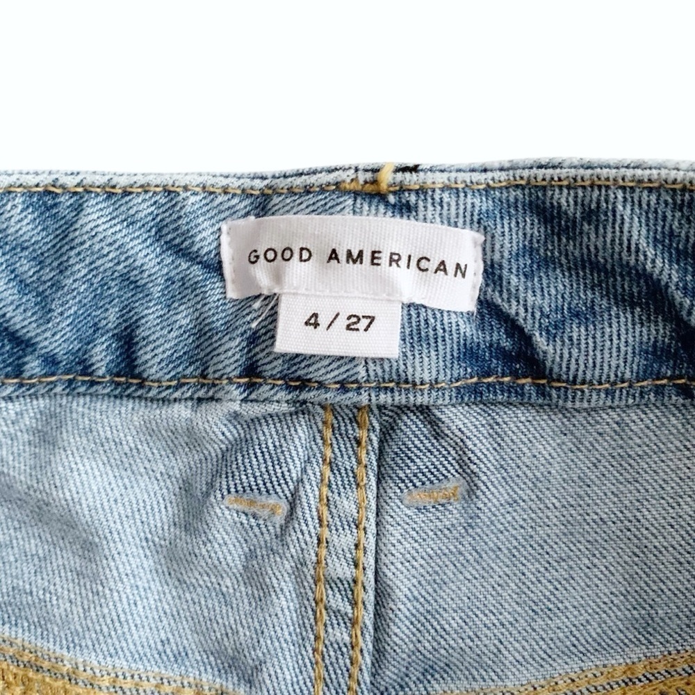 GOOD AMERICAN Good Icon Straight Leg Jeans! Retail$155 - Picture 6 of 9